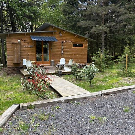 Chalet Libellule Domaine De La Mamounette Champclause Buitenkant foto