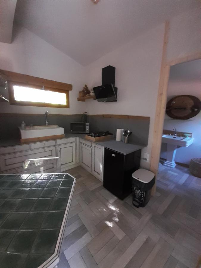 Chalet Libellule Domaine De La Mamounette Champclause Buitenkant foto